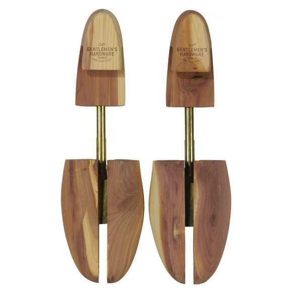 Gentlemen's Hardware Cedar Wood Shoe Trees Pair Inserts ( Large ) - Picture 1 of 4